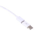 Micro USB Female to USB-C / Type-C Male Connector Adapter, For Galaxy S8 & S8 + / LG G6 / Huawei P10 & P10 Plus / Oneplus 5 / Xiaomi Mi6 & Max 2 and other Smartphones(White)