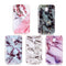 Marble Pattern Soft TPU Case For Galaxy J8 (2018)(Plum Blossom)