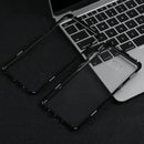 Magnetic Metal Frame Tempered Glass Case for Galaxy S8(Black)