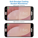 For Galaxy J7 (2017) (EU Version) 0.26mm 9H Surface Hardness 2.5D Curved Silk-screen Full Screen Tempered Glass Screen Protector(Black)