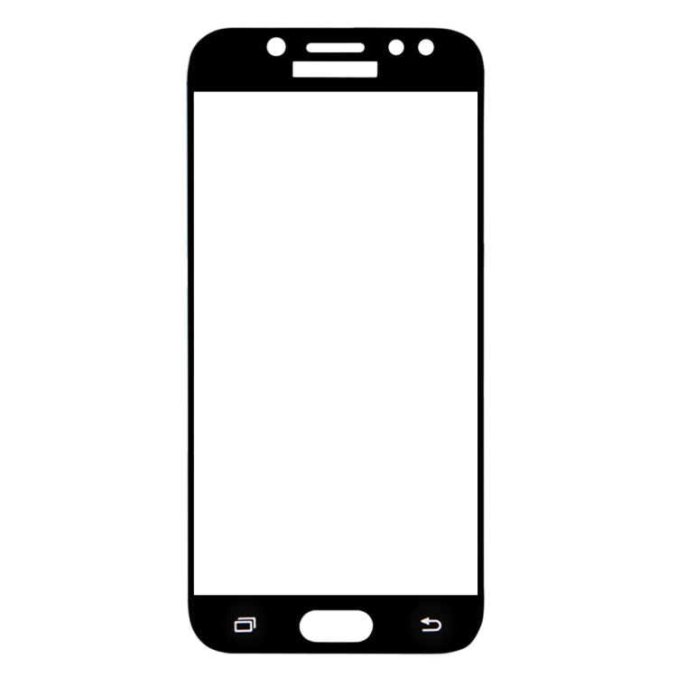 For Galaxy J5 (2017) (EU Version) 0.26mm 9H Surface Hardness 2.5D Curved Silk-screen Full Screen Tempered Glass Screen Protector (Black)