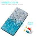 Sea and Sand Pattern Horizontal Flip Leather Case for Galaxy A9 (2018), with Holder & Card Slots & Photo Frame & Wallet