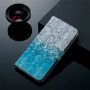 Sea and Sand Pattern Horizontal Flip Leather Case for Galaxy A9 (2018), with Holder & Card Slots & Photo Frame & Wallet