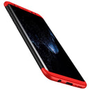 GKK for Galaxy S8 PC Three - paragraph Shield 360 Degrees Full Coverage Protective Case Back Cover