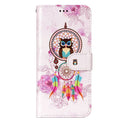 For Galaxy S9 Gloss Oil Embossed Bells Owl Pattern Horizontal Flip Leather Case with Holder & Card Slots & Wallet
