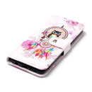 For Galaxy S9 Gloss Oil Embossed Bells Owl Pattern Horizontal Flip Leather Case with Holder & Card Slots & Wallet