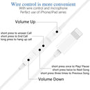 8 Pin Interface Stereo Music Earphone(White)