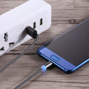 360 Degree Rotation 1m Weave Style USB-C / Type-C to USB 2.0 Strong Magnetic Charger Cable with LED Indicator for Samsung Galaxy S8 & S8 + / LG G6 / Huawei P10 & P10 Plus / Oneplus 5 and other Smartphones (Grey)