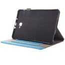 For Galaxy Tab A 10.1 (2016) / T580 Peach Blossom Pattern Horizontal Flip Leather Case with Holder & Card Slots & Pen Slot