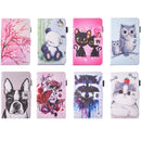 For Galaxy Tab A 10.1 (2016) / T580 Peach Blossom Pattern Horizontal Flip Leather Case with Holder & Card Slots & Pen Slot