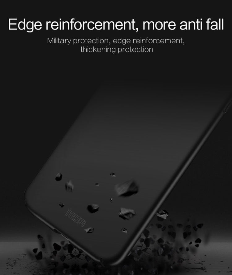 MOFI For Galaxy S8 Frosted PC Ultra-thin Edge Fully Wrapped Up Protective Case Back Cover(Black)