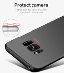 MOFI For Galaxy S8 Frosted PC Ultra-thin Edge Fully Wrapped Up Protective Case Back Cover(Blue)