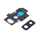 10 PCS Camera Lens Cover for Galaxy S9+ / G9650(Grey)