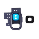 10 PCS Camera Lens Cover for Galaxy S9 / G9600(Blue)