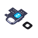 10 PCS Camera Lens Cover for Galaxy S9 / G9600(Blue)