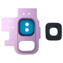 10 PCS Camera Lens Cover for Galaxy S9 / G9600(Purple)