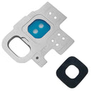 10 PCS Camera Lens Cover for Galaxy S9 / G9600(Silver)