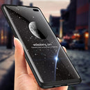 GKK Three Stage Splicing Full Coverage PC Case for Galaxy S10+(Black)