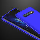 GKK Three Stage Splicing Full Coverage PC Case for Galaxy S10+ (Blue)