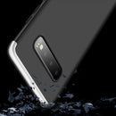 GKK Three Stage Splicing Full Coverage PC Case for Galaxy S10 (Black Silver)