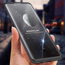 GKK Three Stage Splicing Full Coverage PC Case for Galaxy S10 (Black)