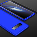 GKK Three Stage Splicing Full Coverage PC Case for Galaxy S10 (Blue)