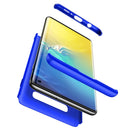 GKK Three Stage Splicing Full Coverage PC Case for Galaxy S10 (Blue)