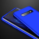 GKK Three Stage Splicing Full Coverage PC Case for Galaxy S10 (Blue)