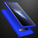 GKK Three Stage Splicing Full Coverage PC Case for Galaxy S10 (Blue)