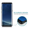 Full Screen Edge Glue Tempered Glass Screen Protector For Galaxy S8+ / G955(Black)