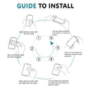 Full Screen Edge Glue Tempered Glass Screen Protector For Galaxy S8+ / G955(Black)