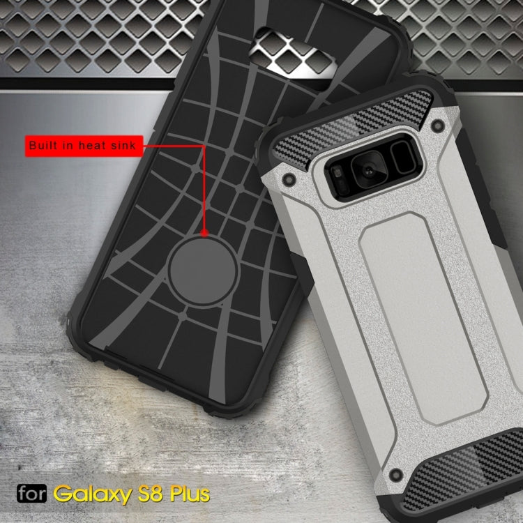For Galaxy S8 + / G955 Tough Armor TPU + PC Combination Case(Grey)