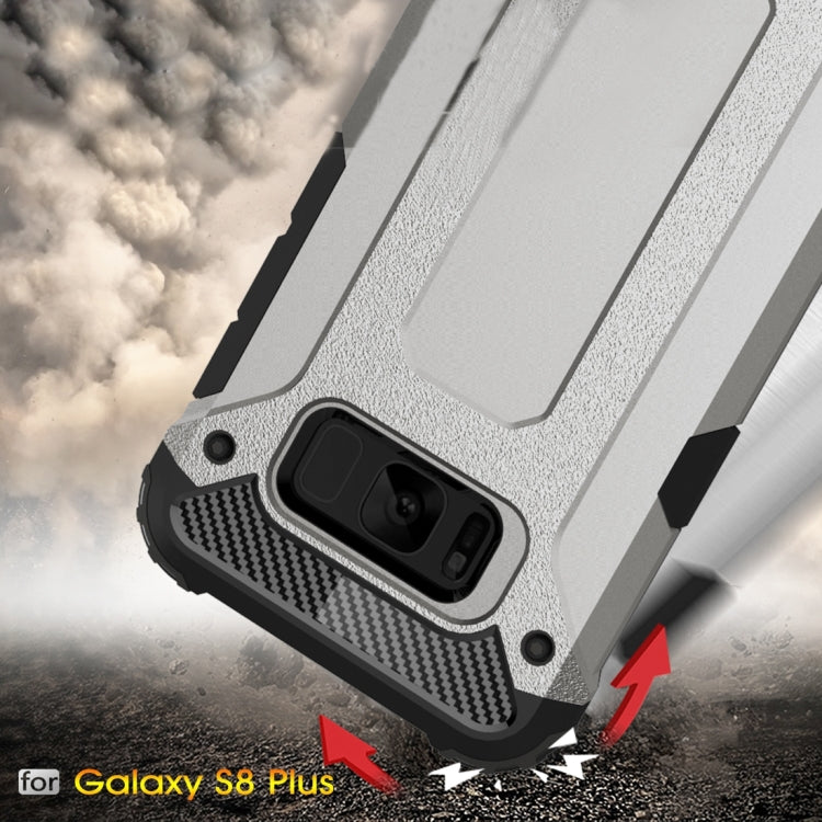 For Galaxy S8 + / G955 Tough Armor TPU + PC Combination Case(Grey)