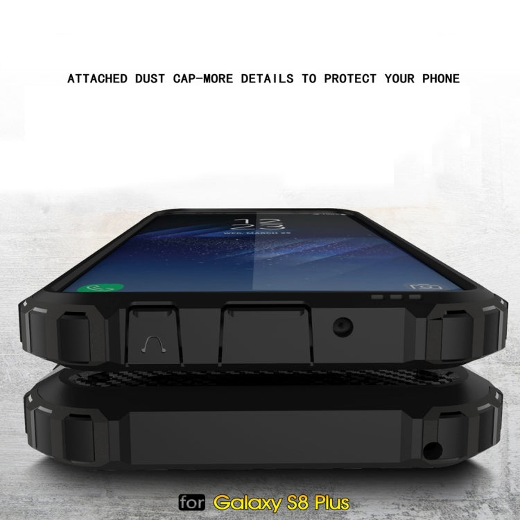 For Galaxy S8 + / G955 Tough Armor TPU + PC Combination Case(Grey)
