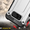 For Galaxy S8 Rugged Armor TPU + PC Combination Case(White)