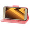 For Galaxy A3 (2017) / A320 Butterflies Embossing Horizontal Flip Leather Case with Holder & Card Slots & Wallet & Lanyard (Pink)