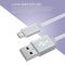 3A Woven Style Metal Head Micro USB to USB Data / Charger Cable, Cable Length: 3m(Silver)