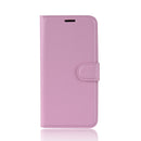 Litchi Texture Horizontal Flip Leather Case for Galaxy S10 , with Wallet & Holder & Card Slots(Pink)
