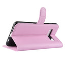 Litchi Texture Horizontal Flip Leather Case for Galaxy S10 , with Wallet & Holder & Card Slots(Pink)