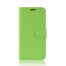 Litchi Texture Horizontal Flip Leather Case for Galaxy S10 , with Wallet & Holder & Card Slots(Green)