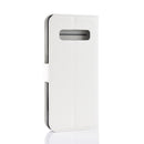 Litchi Texture Horizontal Flip Leather Case for Galaxy S10 , with Wallet & Holder & Card Slots(White)