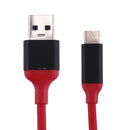 1m Aluminum Alloy Head USB-C / Type-C 3.1 to USB 3.0 Data / Charger Cable , For Galaxy S8 & S8 + / LG G6 / Huawei P10 & P10 Plus / Oneplus 5 / Xiaomi Mi6 & Max 2 /and other Smartphones(Red)