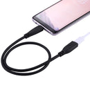50cm USB-C / Type-C 3.1 Male to USB-C / Type-C Female Connector Adapter Cable , For Galaxy S8 & S8 + / LG G6 / Huawei P10 & P10 Plus / Oneplus 5 / Xiaomi Mi6 & Max 2 /and other Smartphones(Black)