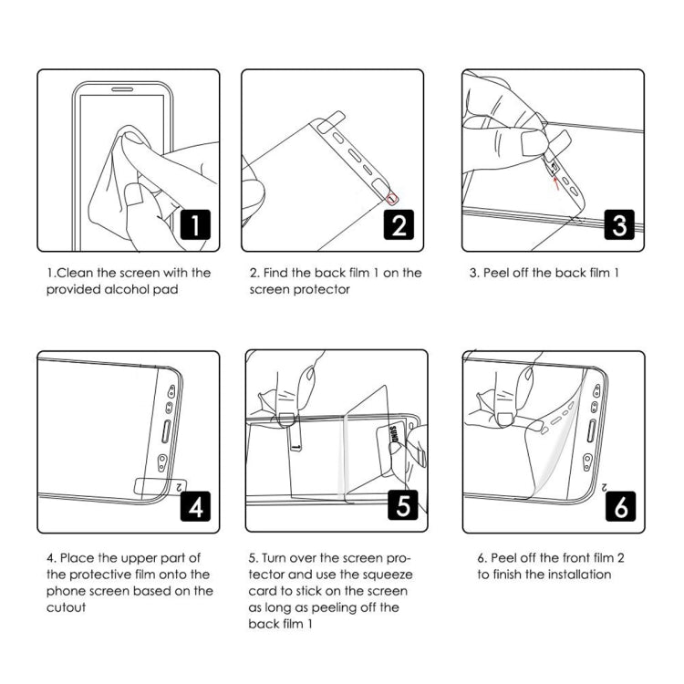 ENKAY Hat-Prince 0.1mm 3D Full Screen Protector Explosion-proof Hydrogel Film for Galaxy Note 8, TPU+TPE+PET Material