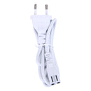 YC-CDA23 8 USB Ports 8A Travel Charger with LCD Screen and Wireless Charger, EU Plug