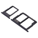SIM Card Tray + SIM & Micro SD Card Tray for Galaxy J3 (2017) Dual SIM / J330 & J5 (2017) Dual SIM / J530 & J7 (2017) Dual SIM / J730(Black)