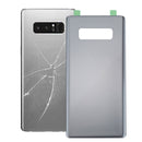 Battery Back Cover with Adhesive for Galaxy Note 8(Silver)