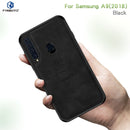 PINWUYO Shockproof Waterproof Full Coverage PC + TPU + Skin Protective Case for Galaxy A9 (2018) / A9s (Black)