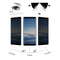 For Galaxy Note 8 0.26mm 9H Surface Hardness 3D Curved Privacy Anti-glare Full Screen Tempered Glass Screen Protector (Transparent)