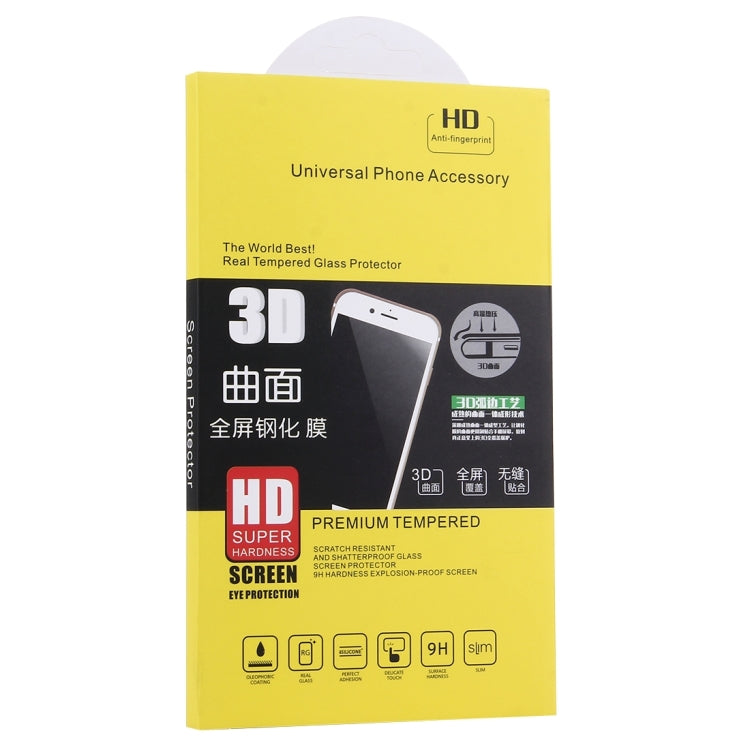 For Galaxy Note 8 0.26mm 9H Surface Hardness 3D Curved Privacy Anti-glare Full Screen Tempered Glass Screen Protector (Transparent)
